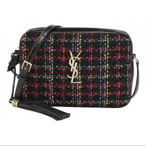 Saint Laurent / YSL Tweed Lou Camera crossbody bag